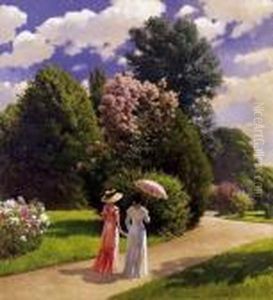 In The Park by Paul Von Szinyei-Merse