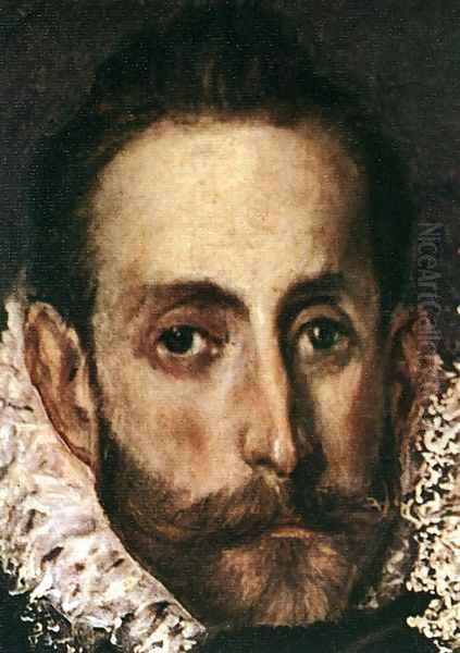 The Burial of the Count of Orgaz (detail 7) 1586-88 - view 1