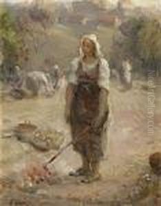 Signiert, Ruckseitig Bezeichnet, Datiert: 1888 Signiert, Ruckseitig Bezeichnet, Datiert: 1888