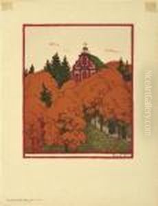 'kapelle (eifel) by Hans Richard Von Volkmann
