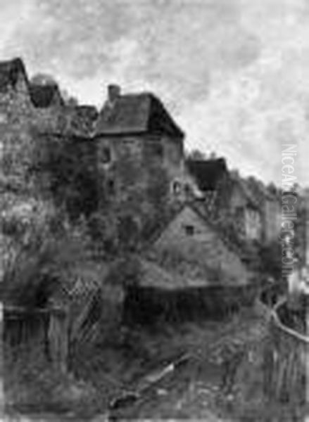 Signiert Und Datiert Unten Links: Hr.v.volkmann/gerolstein V.vi.1889. - view 1