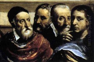 The Purification of the Temple (detail) 1571-76
