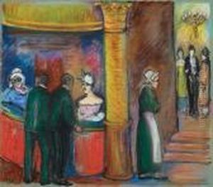 L'ouvreuse by Marianne von Werefkin
