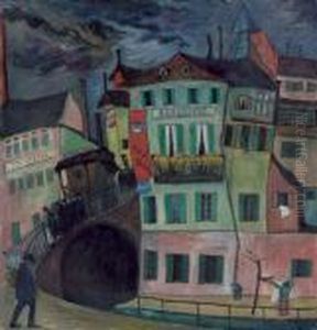 En Ville - In Der Stadt by Marianne von Werefkin