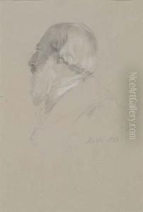 Portrait Study Of A Bearded Man Portrait Study Of A Bearded Man