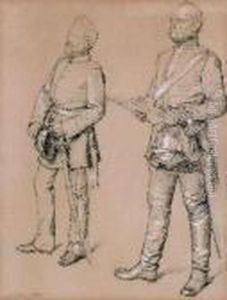 Studie Zur Kaiserproklamation In Versailles. by Anton Alexander von Werner