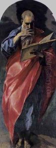 St John the Evangelist 1577-79 by El Greco (Domenikos Theotokopoulos)