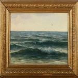 A Sea Scenery Withbirds by Johan Peter Von Wildenradt
