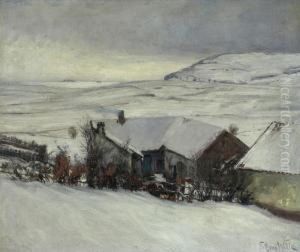 Eifellandschaft Im Winter