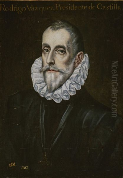Portrait of Rodrigo Vazquez 1585-90 - view 1