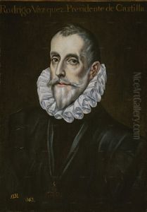Portrait of Rodrigo Vazquez 1585-90