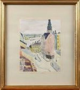 Stockholmsmotiv by Bo Von Zweigbergk