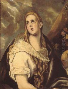 The Penitent Magdalene by El Greco (Domenikos Theotokopoulos)