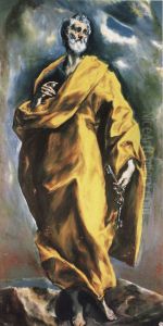 Saint Peter 1610-13 by El Greco (Domenikos Theotokopoulos)