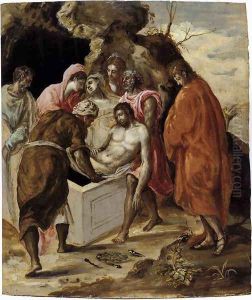 The Entombment of Christ late 1560s by El Greco (Domenikos Theotokopoulos)