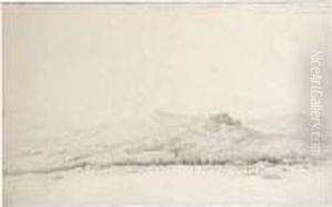 View Of Monte Catino And Colle Moriano, Tuscany by Hendrik Voogd