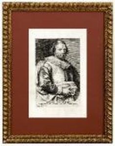 Retrato Del Escultor Ioannes Van Mildert by Lucasemil I Vorsterman