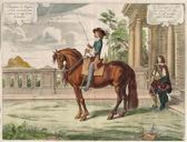 Lekcja Konnej Jazdy Wg Abrahama Von Diepenbecke (1596-1675) - view 1