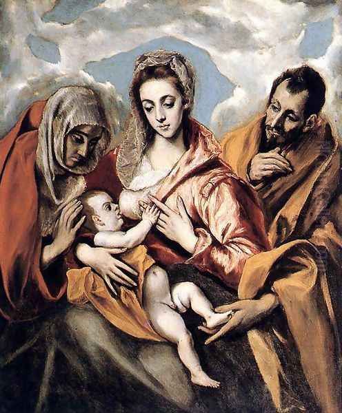 The Holy Family c. 1595 - view 1