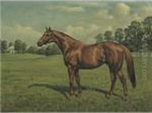 Jet Pilot, Winner Of The 1947 Kentucky Derby by Frank Brook Voss