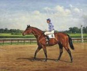 Hill Prince, Horse Of The Year 1950, With Eddie Arcaro Up