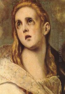 The Penitent Magdalene [detail] by El Greco (Domenikos Theotokopoulos)