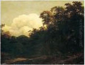 A Wooded Landscape by Cornelis Hendricksz. The Younger Vroom