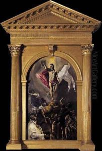 The Resurrection 2 by El Greco (Domenikos Theotokopoulos)
