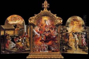 The Modena Triptych (front panels) by El Greco (Domenikos Theotokopoulos)
