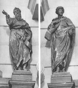 Two Saints by El Greco (Domenikos Theotokopoulos)