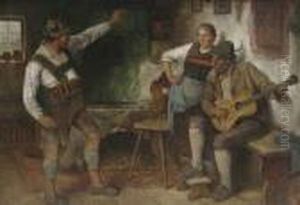 In Der Stube. by Maximilian Wachsmuth
