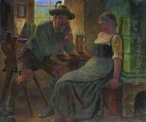Holzknecht Und Dirndl by Maximilian Wachsmuth