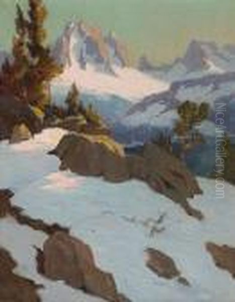 Sierras In Winter - view 1
