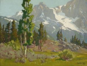 High Sierra Landscape by Elmer Wachtel