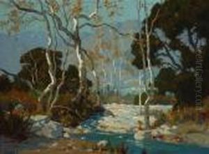 Santa Anita Canyon by Elmer Wachtel