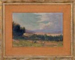 Landscape by Elmer Wachtel