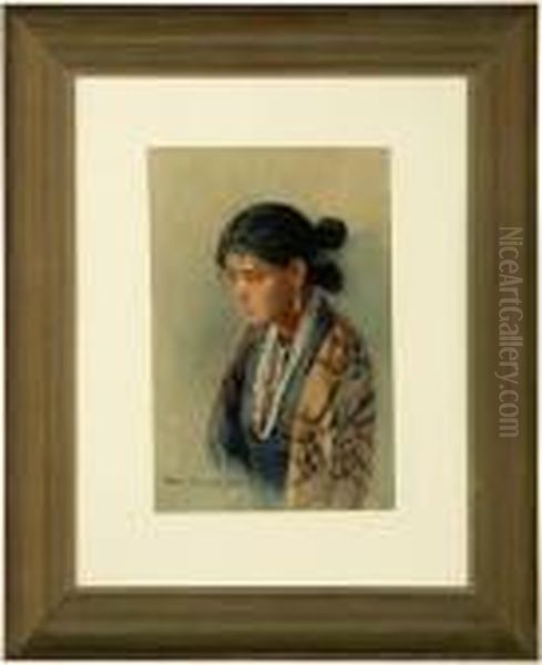 Portrait Of A Young Indian Girl - view 1