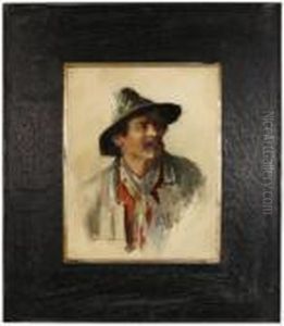 Portrait Of A Mustachioed Man