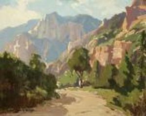 Road In A California Landscape