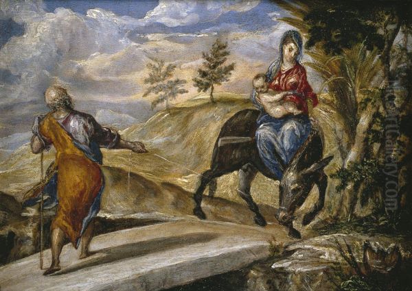 The Flight into Egypt - view 1