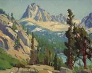 View Of The High Sierras by Marion Kavanaugh Wachtel
