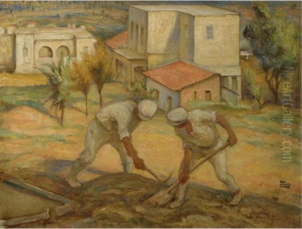 Pioneers In Haifa - view 1