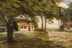 Pejzaz Z Chata by Wilhelm Wachtel