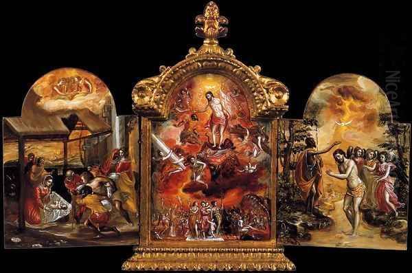 The Modena Triptych (front panels) 2 - view 1
