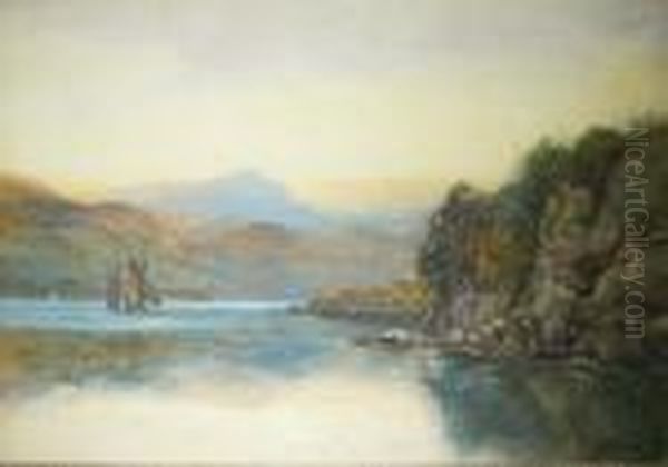Evening On Themawddach, West Wales - view 1