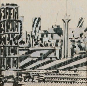 Dazzle Ships In Liverpool Docks