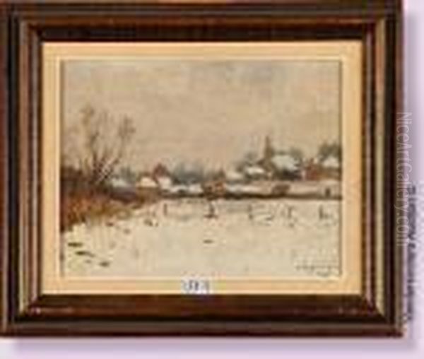 Village Sous La Neige - view 1