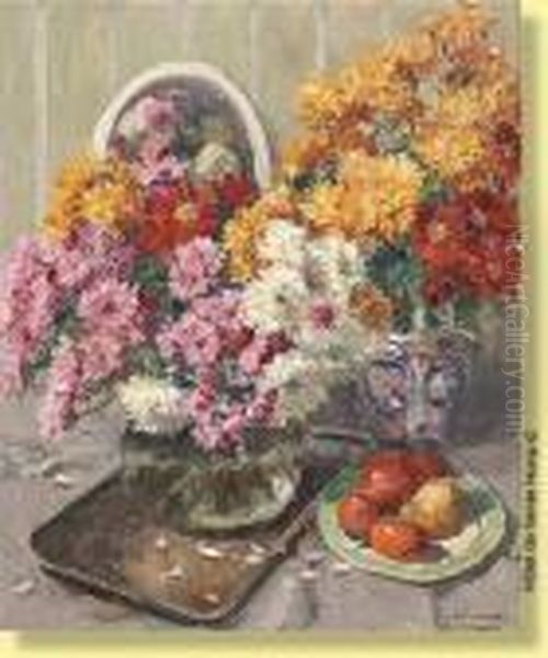 Composition Aux Fleurs Et Aux Fruits - view 1