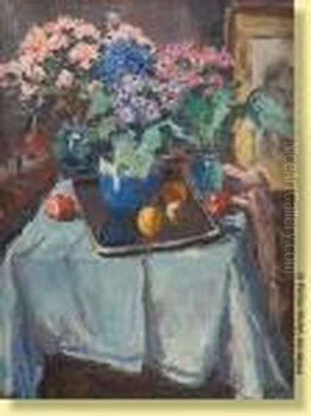 Table Dressee Et Fleurs - view 1