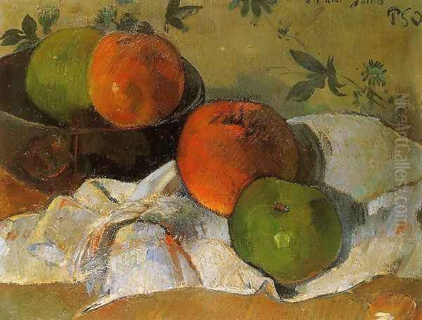 Apples And Bowl - view 1
